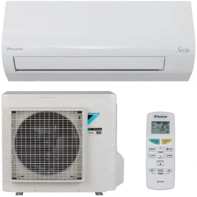 DAIKIN ATXD25A ARXD25A Airconditioning 9000 BTU A+++ R32 WIFI FLOUSSE 3D, zilver