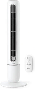 Philips torenventilator 5000 Series. Krachtige 8.1m/s maar ultrastil 24dB, laag energieverbruik, 5 snelheden, Slaapmodus, 9u timer