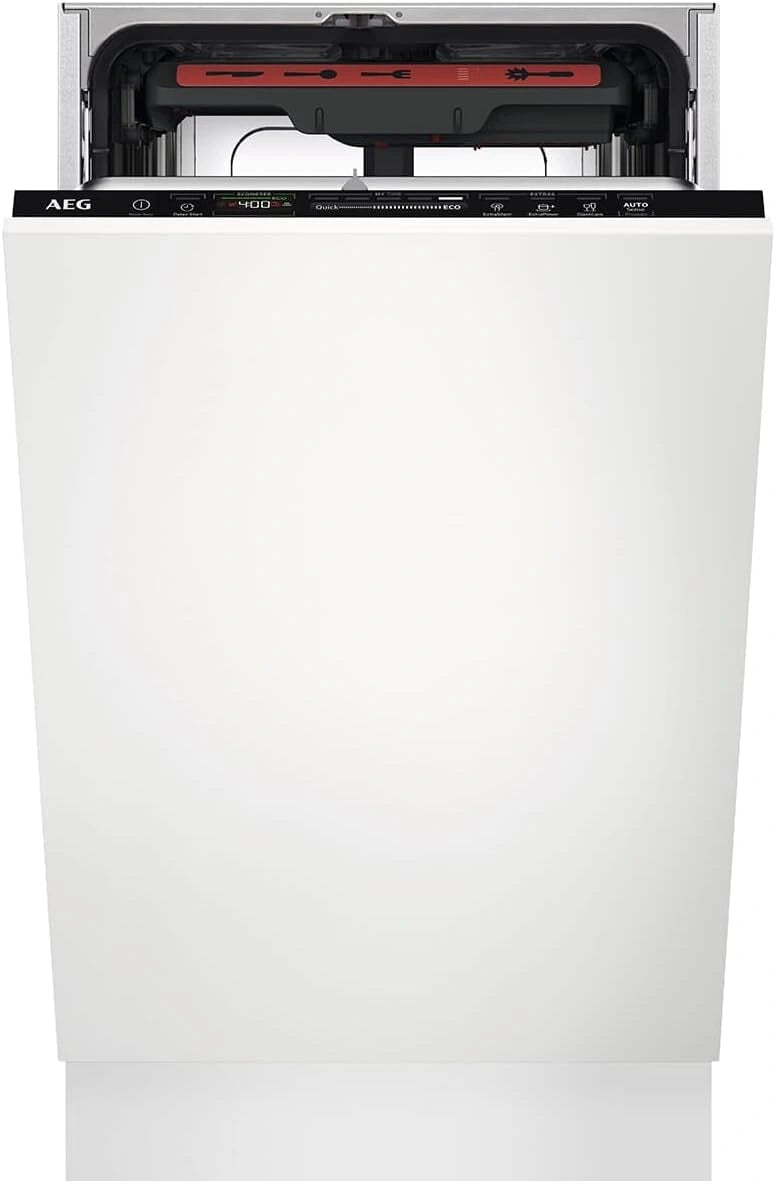 AEG Vaatwasser, inbouwvaatwasser, roestvrij staal, volledig geïntegreerd, 10 couverts, 45 cm breed, AirDry-technologie