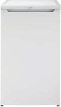 BEKO, TS190040N, ondertafelkoelkast, energieklasse E, statisch, totaal netto: 88 liter, mechanische bediening, kleur wit, 38 dBA