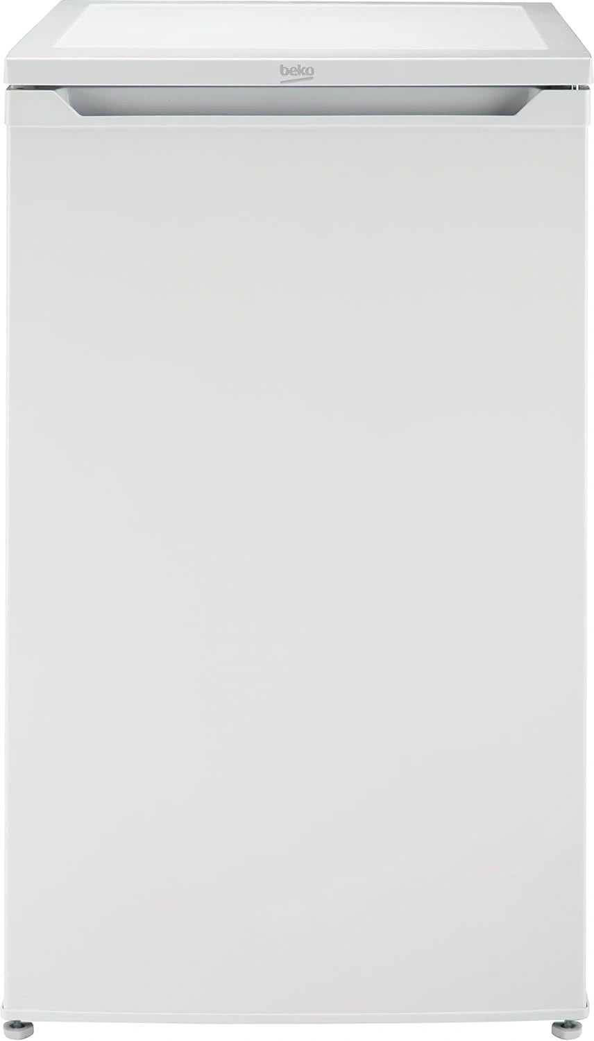 BEKO, TS190040N, ondertafelkoelkast, energieklasse E, statisch, totaal netto: 88 liter, mechanische bediening, kleur wit, 38 dBA