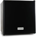 Klarstein Kleine vriezer met laden, hoge efficiëntie, kleine onderbouw voor slaapkamer en kantoor, ijsblokjesschaal, mini-vriezer, 35 l, zwart