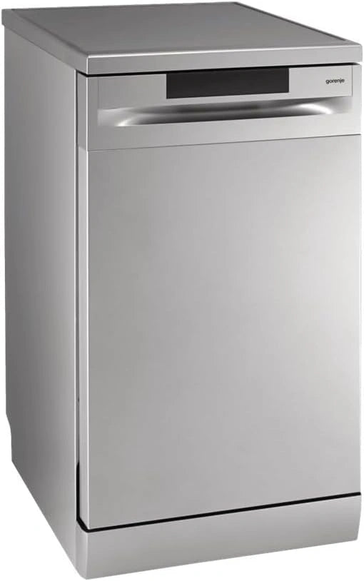 Gorenje GS 520 E15S Vrijstaande vaatwasser, 45 cm, 9 couverts, 5 programma's, 1 uur reinigingsprogramma, in hoogte verstelbare bovenkorf