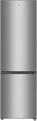 Gorenje RK 4182 PS4 Koel-vriescombinatie, hoogte 180 cm, koelen 198 liter, vriezen 66 liter, ledverlichting, roestvrijstalen look, zilver