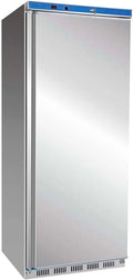 MBH Professionele verticale koelkast van roestvrij staal voor horeca, 600 l, horeca, koelkast, 600 l, voor restaurants
