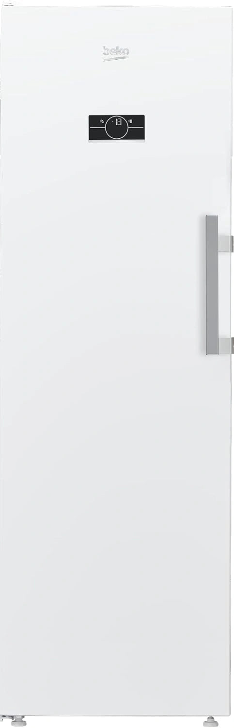Vrijstaande vriezer Beko B5Rmfne314W, zilver