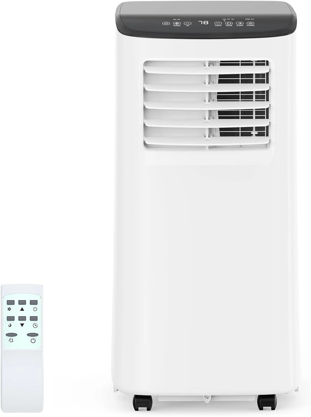 Garvee, Draagbare airconditioning, 8000 BTU, draagbare 3-in-1 AC-eenheid met afstandsbediening, koelmodi