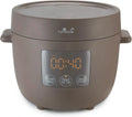 Yum Asia Tsuki mini rijstkoker met Shinsei keramische kom (2,5 kopjes, 0,45 liter) 5 rijstkookfuncties, 2 multicookerfuncties, verborgen LED-scherm