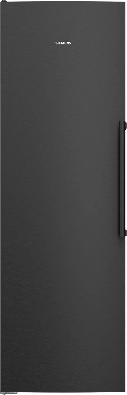 Siemens iQ500, vrijstaande koelkast, 186,2 x 59,5 cm, geborsteld zwart staal anti-fingerprint, KS36NAXCG