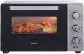 Tomado TEO3000S, Vrijstaande oven, 30 Liter, 1600 Watt, Hetelucht, 3 insteekniveau's, Zilver