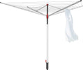 VILEDA Sun Lift 50 Zwart Wit Aluminium 50 m