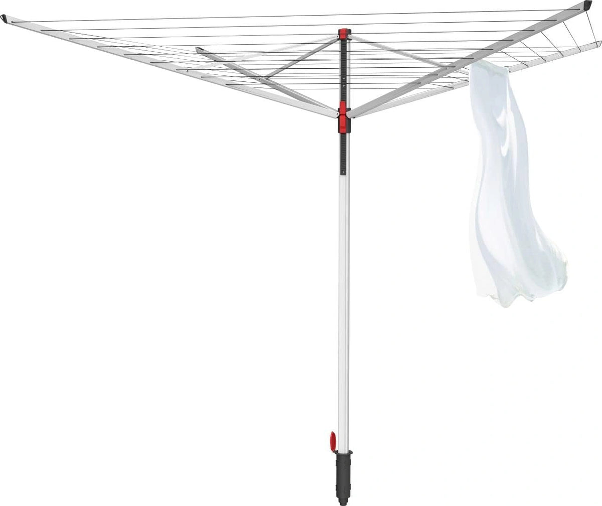 VILEDA Sun Lift 50 Zwart Wit Aluminium 50 m