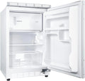 Respekta Koelkast 3* vriesvak onderbouw decoratief 82 liter UKS 110-11, zilver
