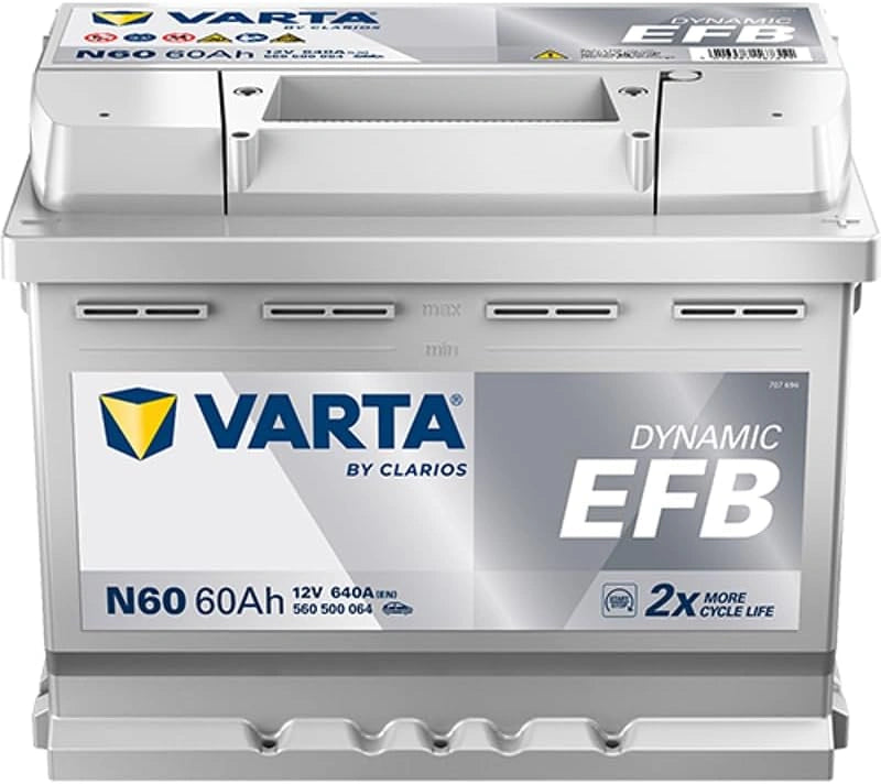 VARTA Akku N60, 60 Ah, 12 V