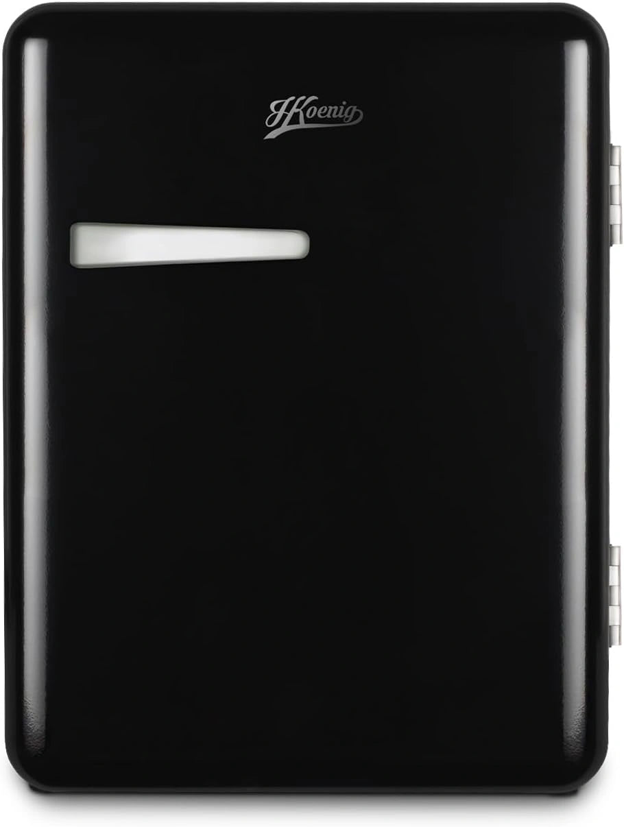 H.Koenig Mini-Kühlschrank TOAD9, 31 L, Schwarz