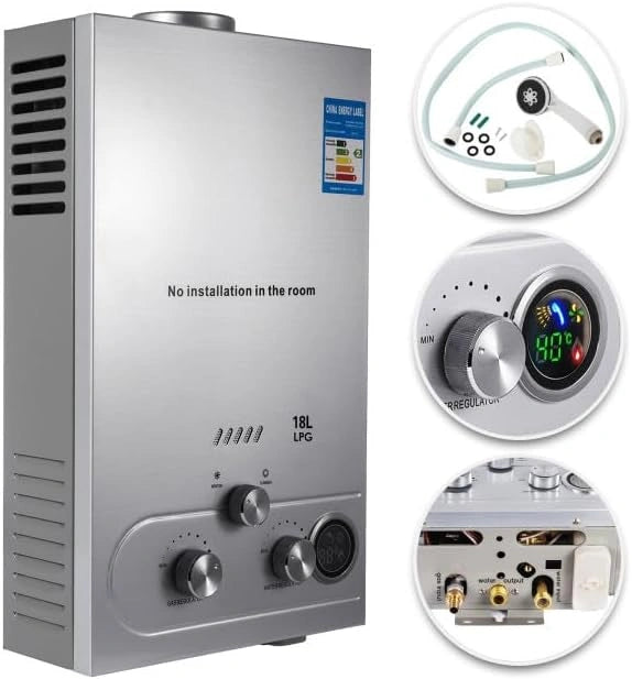 PEIXU Warmwasserbereiter, 18 L