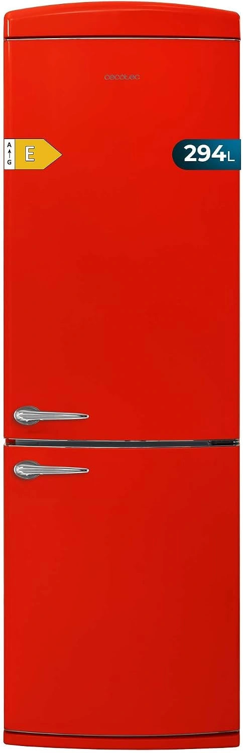 Cecotec Kühlschrank Origin 294, 294 L, No Frost, Rot