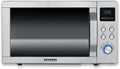 Severin Magnetron met grill en heteluchtfunctie 3in1 magnetron voor ontdooien koken en verwarmen magnetron met draaibord geborsteld roestvrij