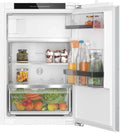 Bosch KIL22ADD1 Serie 6 inbouwkoelkast met vriesvak, 88 x 56 cm nis, 119 l koelen en 15 l vriezen, VitaFresh XXL, zeer stabiele deurinzetstukken