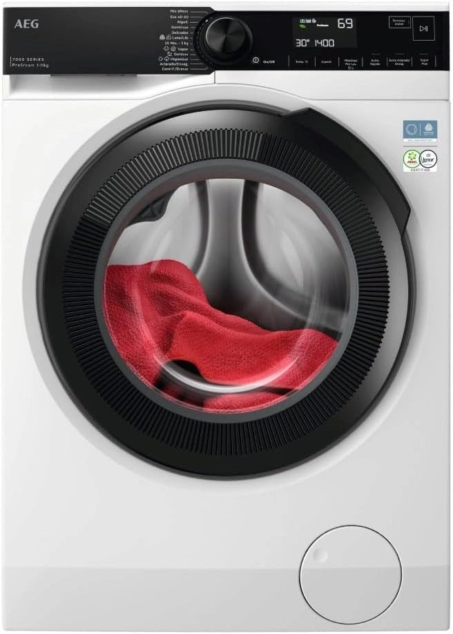 AEG Wasmachine Serie 7000 ProSteam 11 kg 1400RPM Wit, LFSR7304L4B