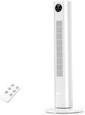 Antarctic Star Torenventilator voor slaapkamer, staande ventilator 7,6 m/s, 85° oscillerende ventilator met afstandsbediening, 3 snelheden, 4 modi