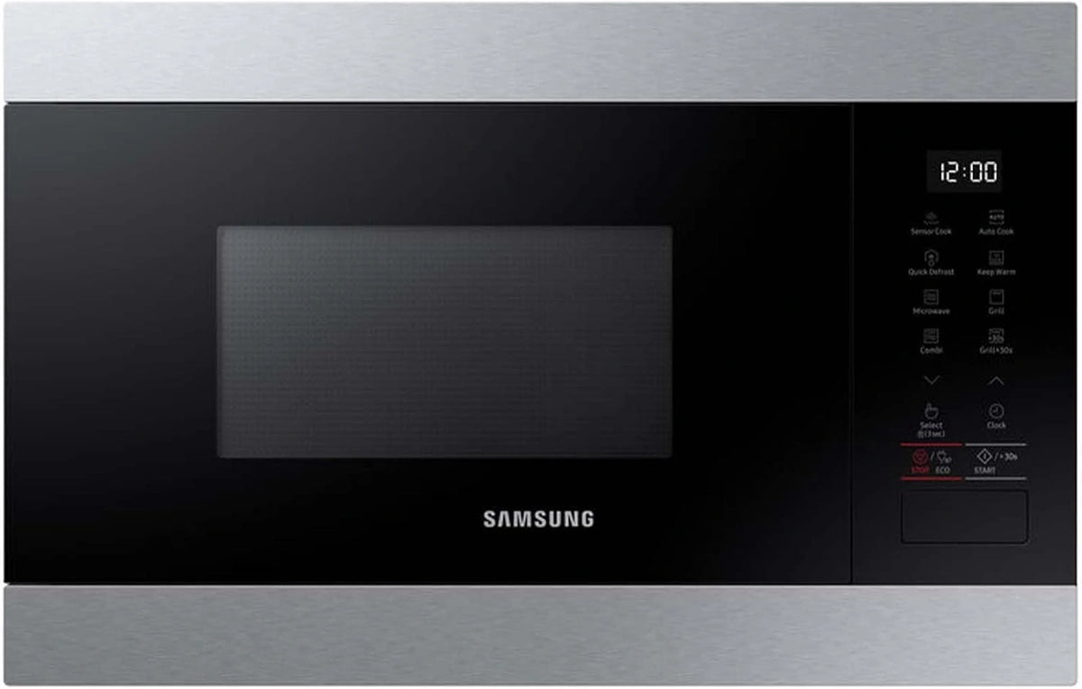 Samsung Mikrowelle MG22M8274AT/E1, 22 L, Einbaugerät, Edelstahl