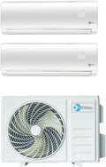 Diloc Over Dual Split 9+12 9000+12000 BTU D.Over214 R 32 A++ Wi-Fi Ready, wit