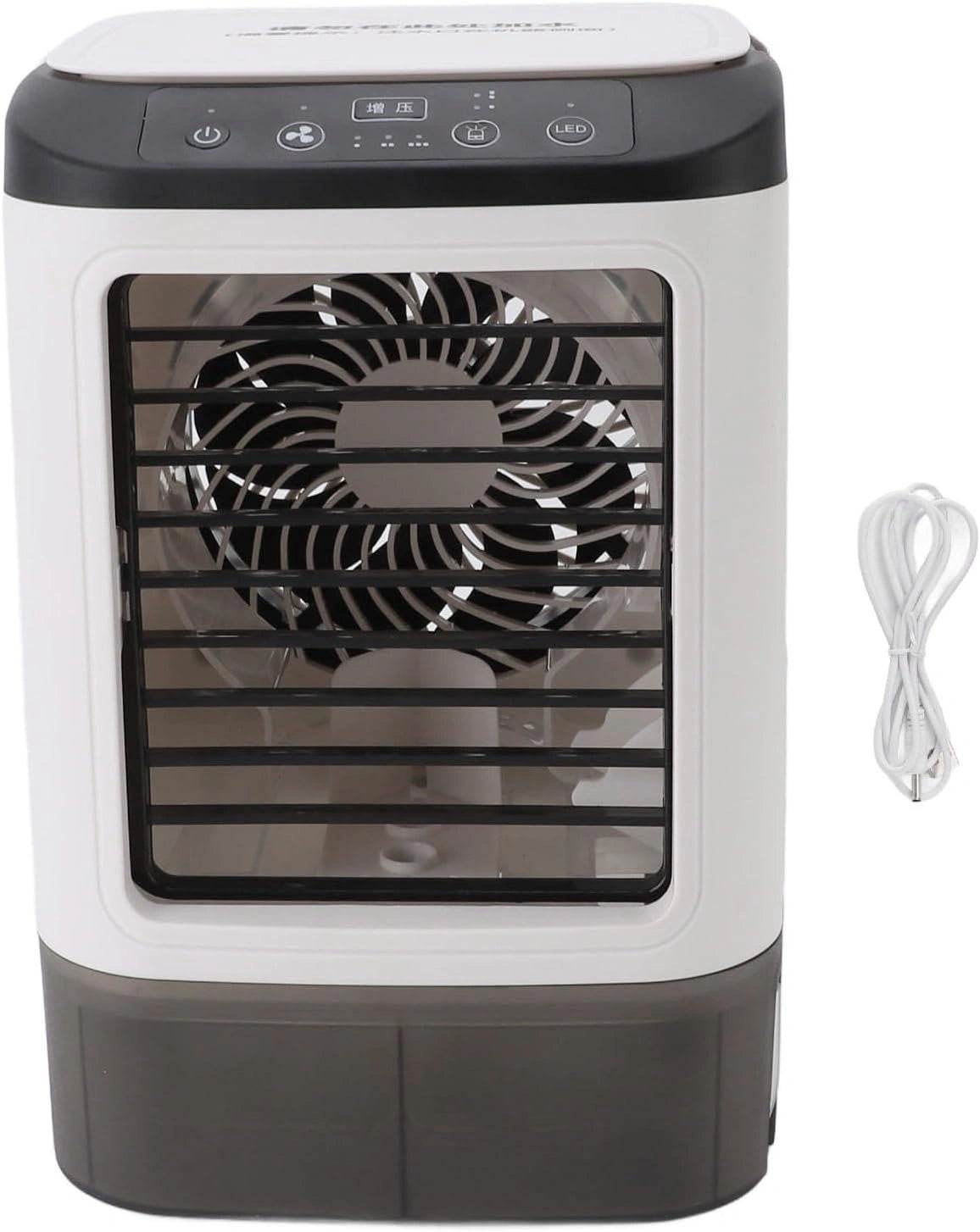 Mini Koelventilator Airconditioner Ventilator 12 W 900 ml Water USB Aangedreven Bevochtigende Verneveling Draagbare Luchtkoeler voor Thuis Bureau