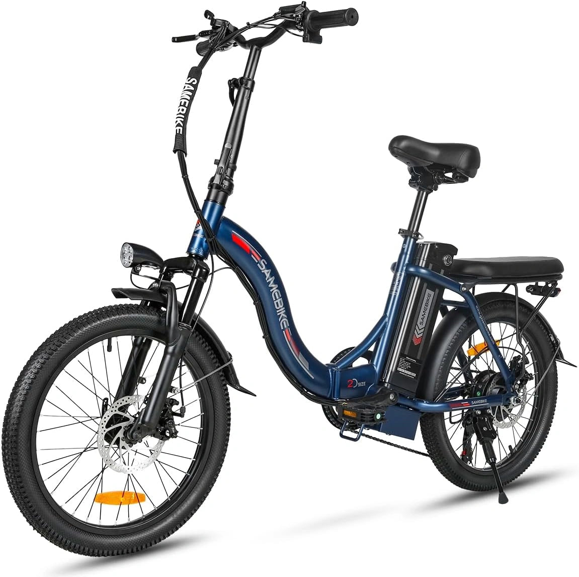 SAMEBIKE E-Bike CY20, 35 Zoll, Reichweite bis 110 km, 13 Ah, 36 V