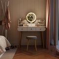 Vicco Kaptafel 'Edda', Wit, 100 cm
