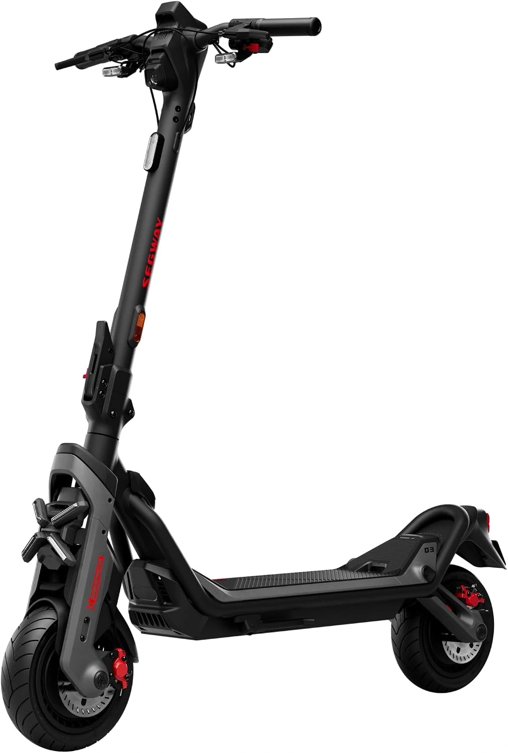 Segway GT3 D Elektrische step, legaal op de weg, bereik 95 km in eco-modus, 84 km tot 20 km/u, draagkracht 150 kg, dubbele hydraulische vering