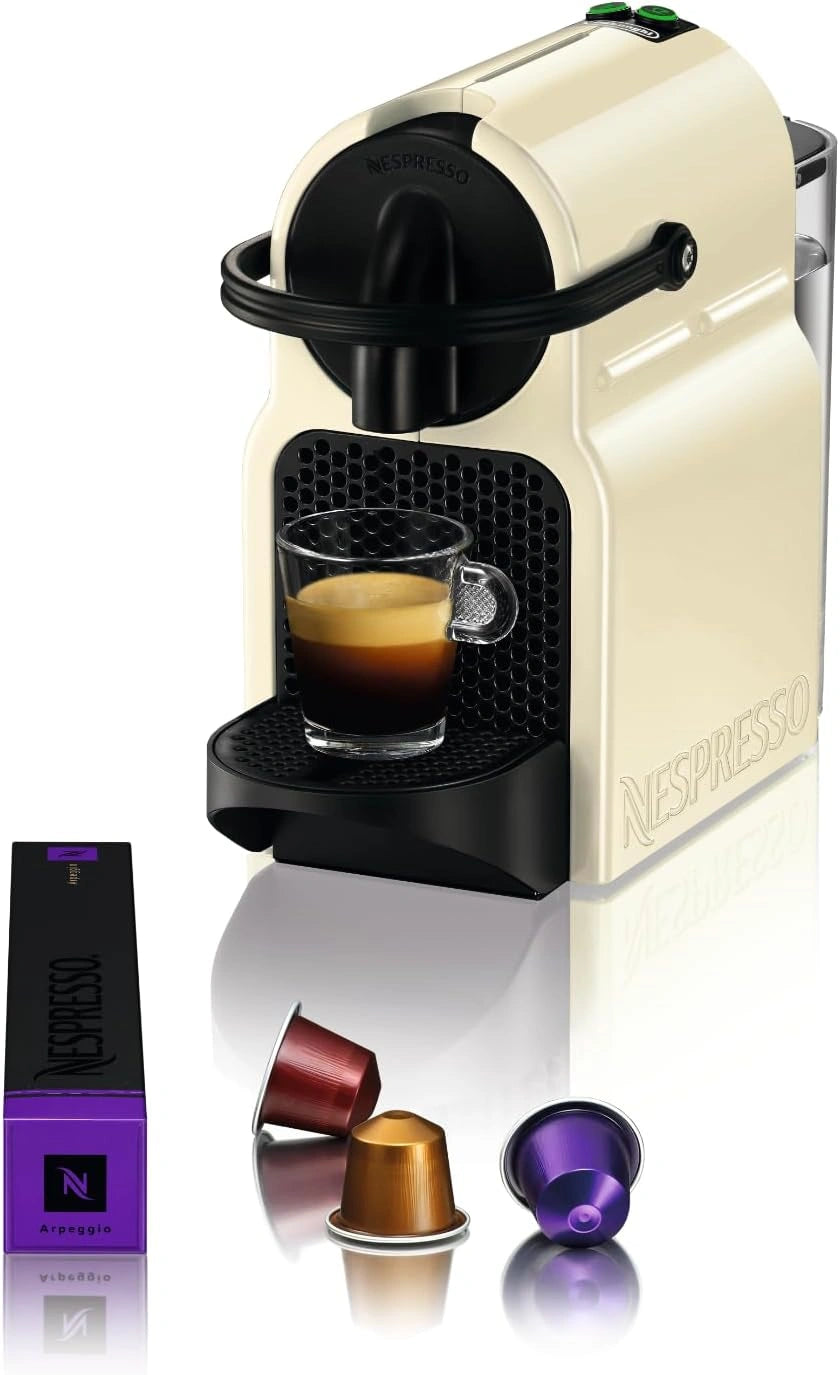 Nespresso Kapselkaffeemaschine EN80.CW, Creme und Weiß