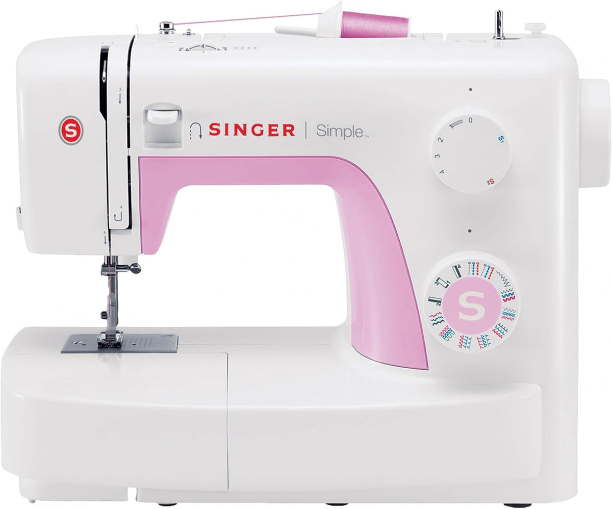Singer Nähmaschine Watt 700, Weiß und Rosa