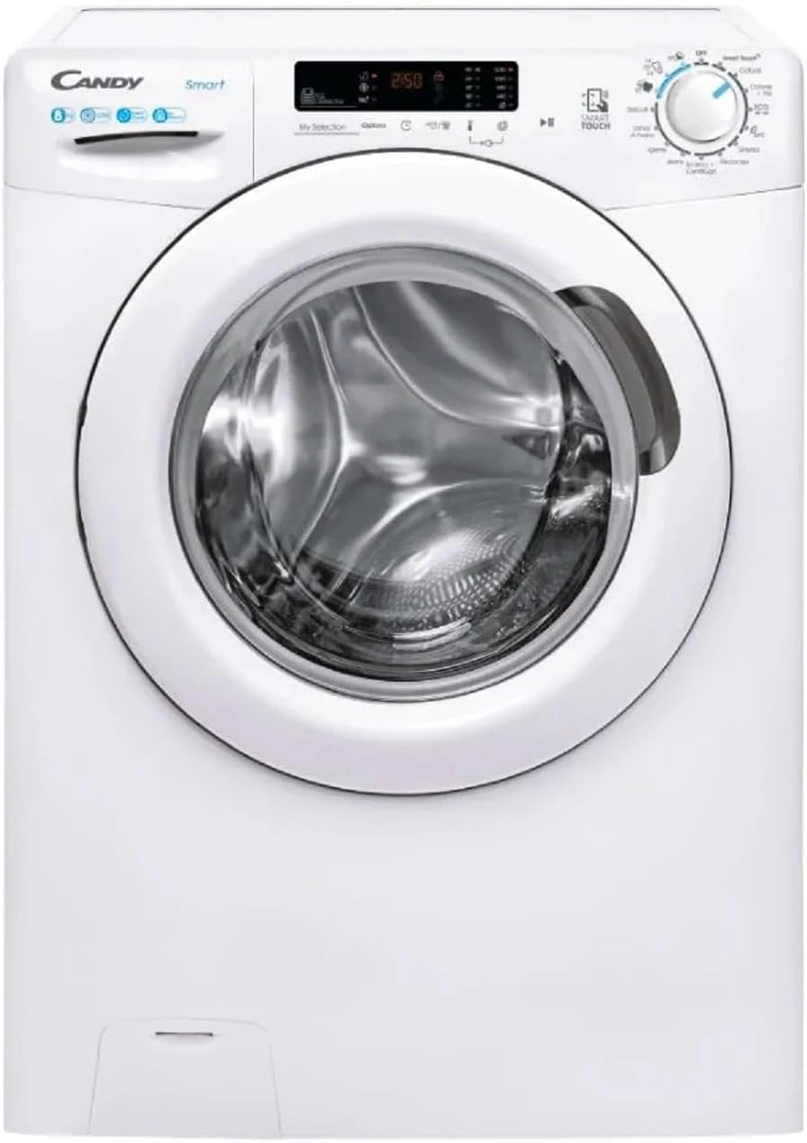 CANDY Waschmaschine CS1282DW4-11, Fassungsvermögen 8 kg, freistehend, Weiß