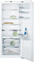 Bosch KIF51AFE0 Serie 8 Inbouwkoelkast, 140 x 56 cm, nis 222 l, plat, wit