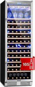 Klarstein Weinkühlschrank, 433 L, Einbaugerät