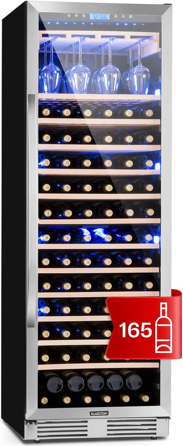 Klarstein Weinkühlschrank, 433 L, Einbaugerät