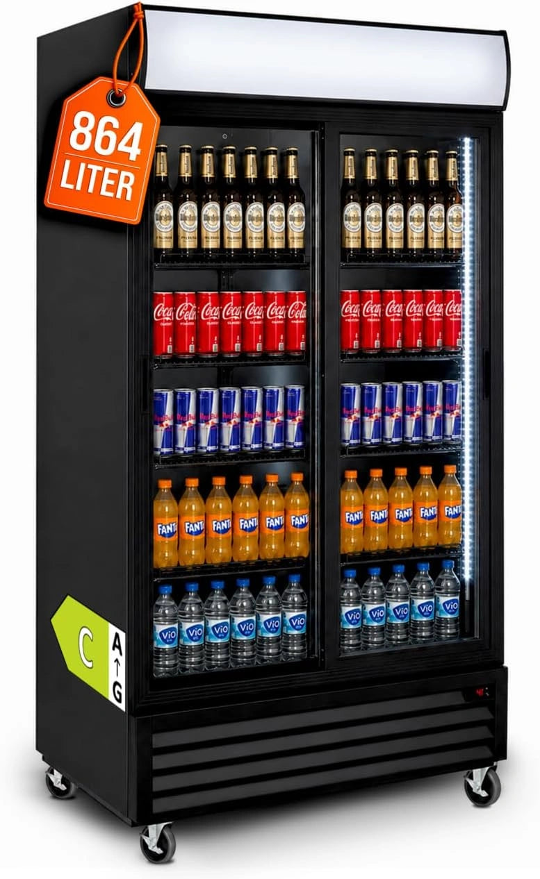 GastroHero Kühlschrank GKS-1000ST, 864 L
