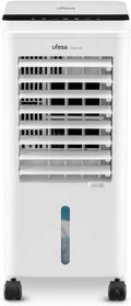 Ufesa Narvik Verdampingskoeler, 65 W, koelfunctie en ventilator, 3 snelheden, 3 modi, touchpaneel, tank van 5 liter, timer 12 uur, wasbaar filter