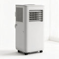 Mobiele airco, 3-in-1 13.000 BTU-unit met ventilator en ontvochtiger, Stille koeling voor slaapkamer en thuiskantoor tot 40 m², zilver