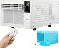 Draagbare airconditioner met afstandsbediening, snelkoelende airconditioner met ontvochtiger, zonder buitenunit, compacte airconditioner
