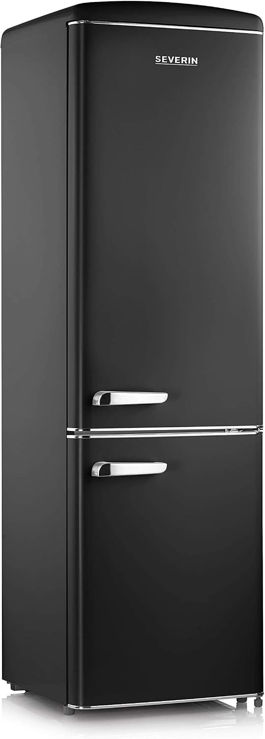 SEVERIN Kühl-Gefrierkombination, 244 L, Schwarz
