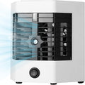 Draagbare airconditioner, verbeterde versie, 5-in-1 mobiele airconditioner, verdampingskoeler, USB-ventilator met timerfunctie