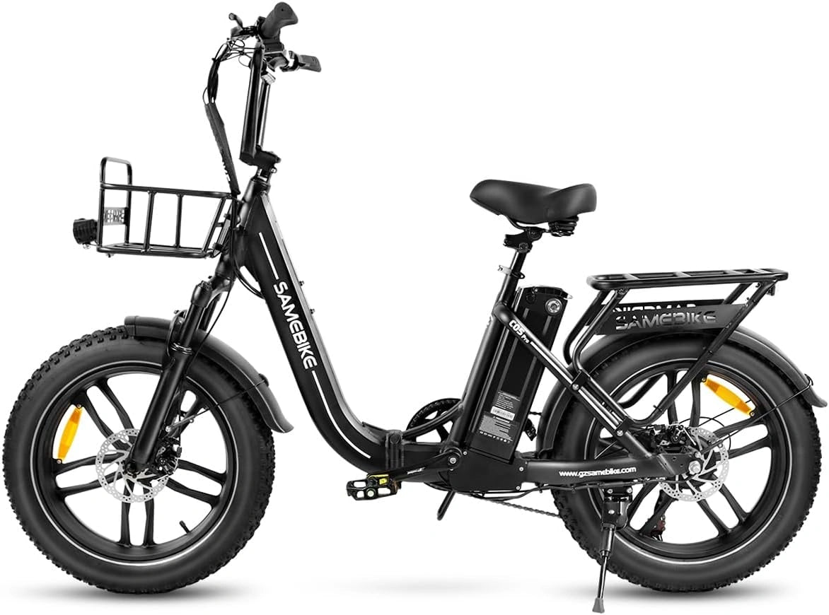 SAMEBIKE E-Bike, 20 Zoll, Reichweite bis 120 km, 13 Ah