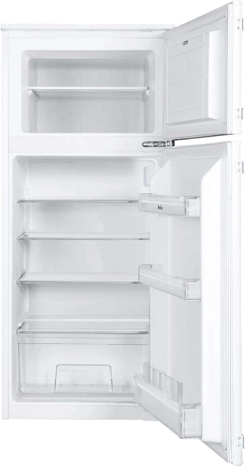 Amica EDTS 372 901 Inbouw-koel-/vriescombinatie, dubbele deur (vriesvak boven), 1450 mm nis/sleepdeurtechniek/inverter-compressor/elektronische