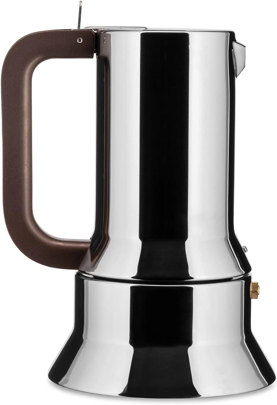 Alessi Espressomaschine, Edelstahl, Silber