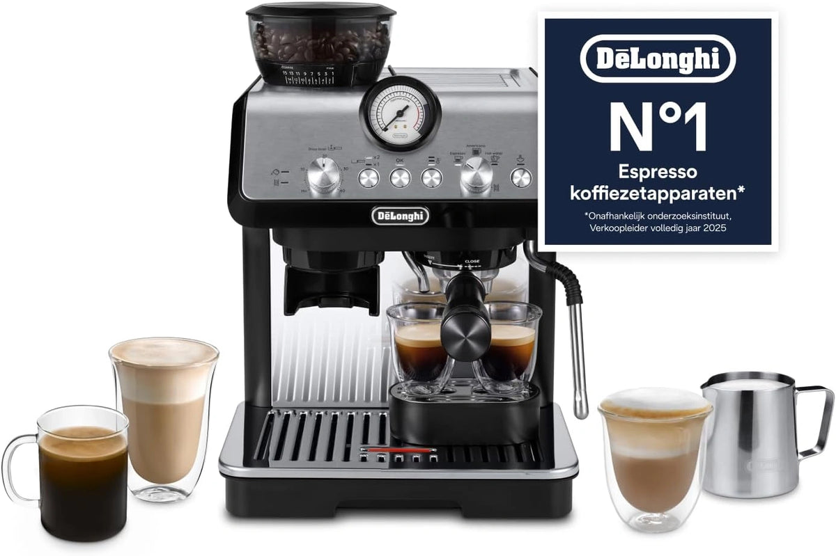 De'Longhi La Specialista Arte, Espressomachine 3 One-Touch Dranken Zwart