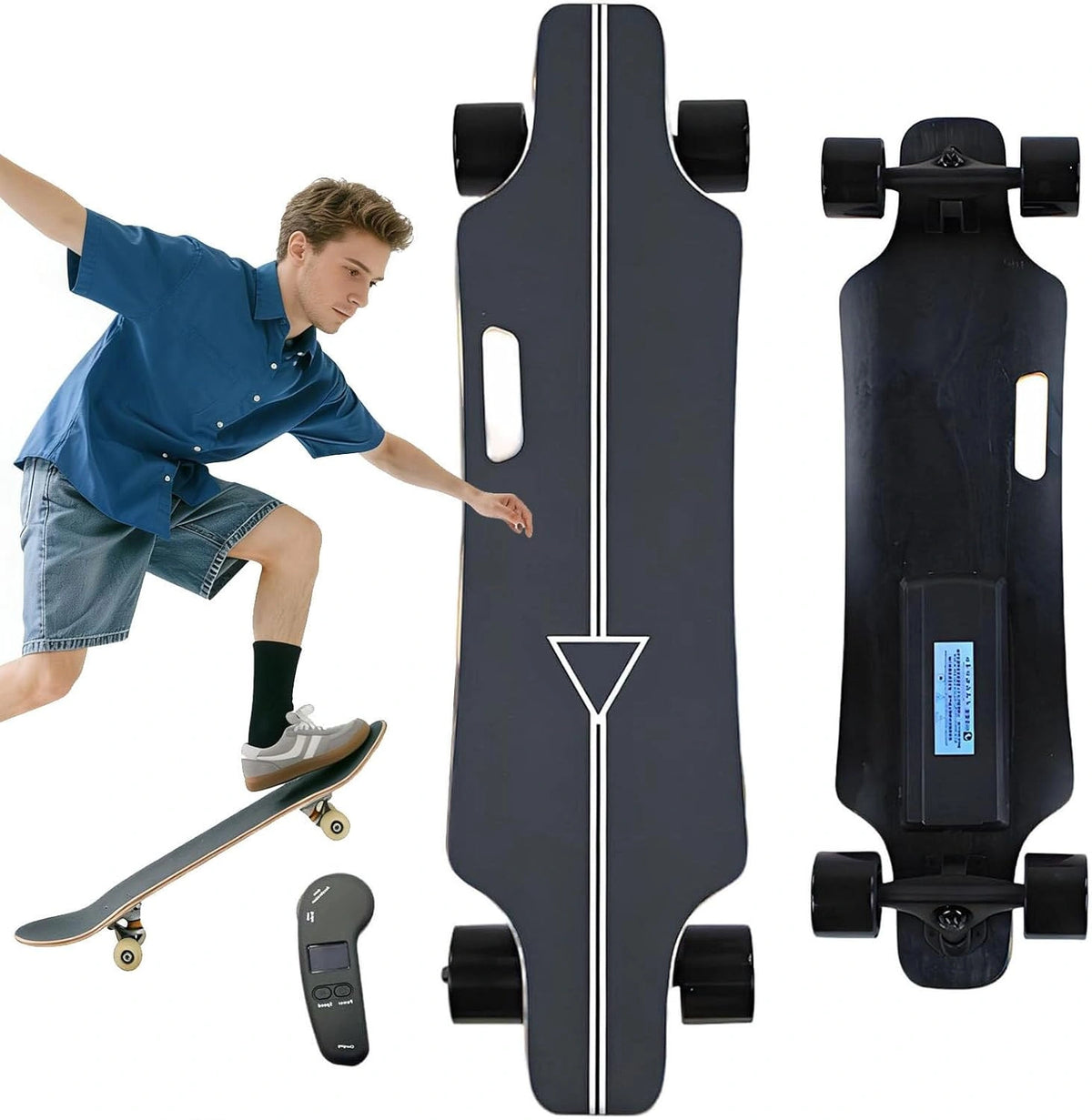 moupeaktain Elektro-Skateboard, Fernbedienung