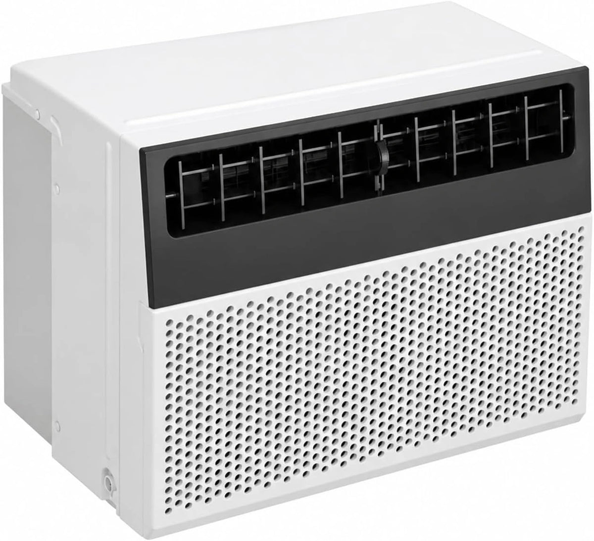 Raamairconditioner, U-vormige Raamairconditioner 6000 BTU Met Afstandsbediening, Wit Voor thuis,kantoor