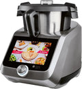 SILVERCREST® keukenmachine Monsieur Cuisine Smart SKMS 1200 B1 Kleur: Titanium, zwart